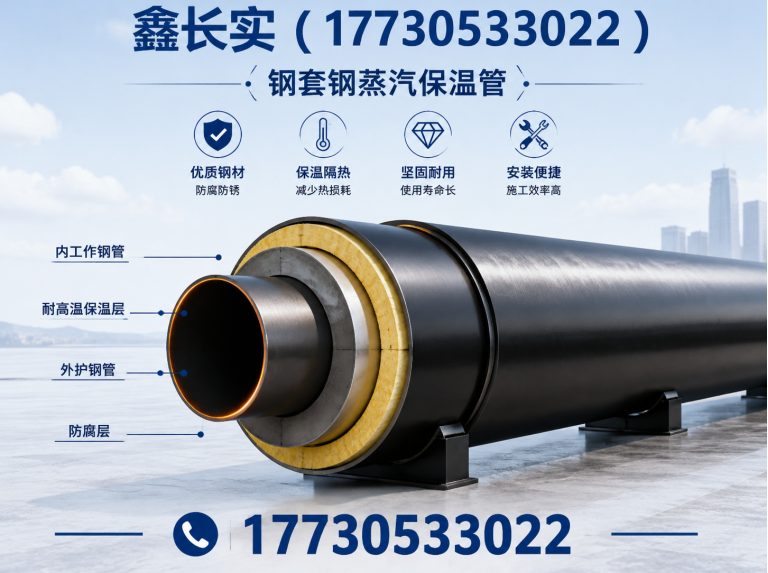 黄骅市聚氨酯保温钢管展示图